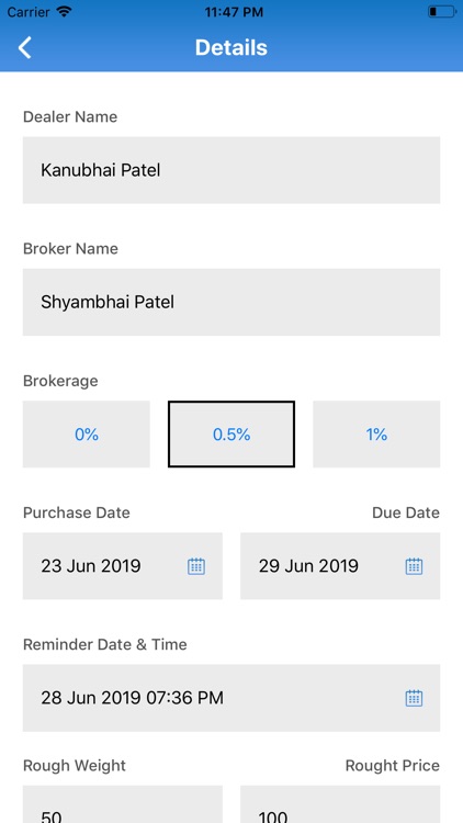 Diamond Stock Management screenshot-6