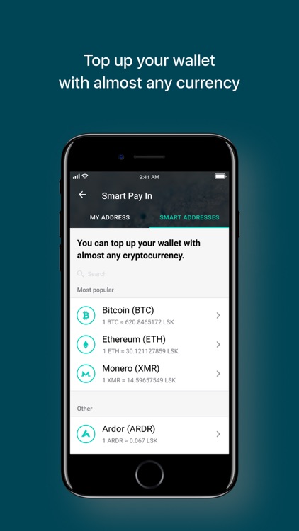 Lisk Wallet by Freewallet screenshot-3