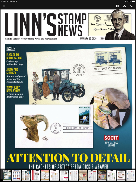 Linn’s Digital Edition screenshot 2