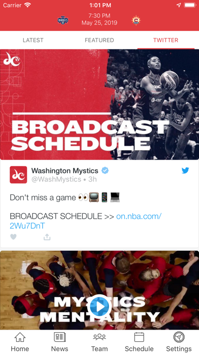How to cancel & delete Washington Mystics Mobile from iphone & ipad 3
