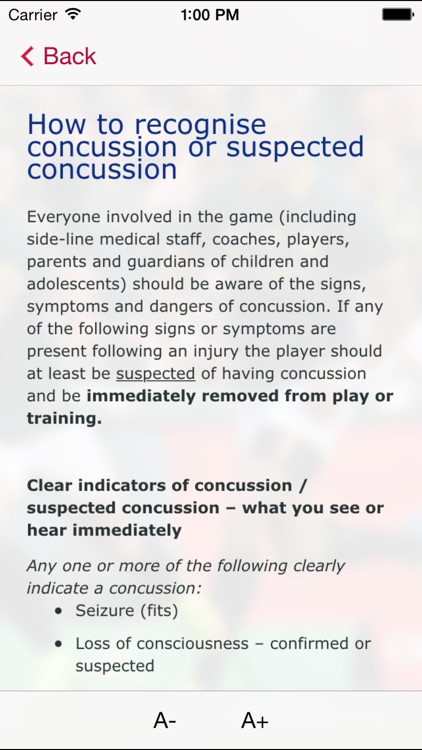 Rugby Concussion Management