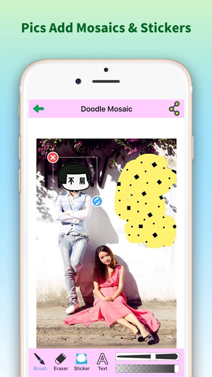 Doodle Sticker-Make Photo Blur