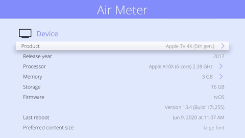 Screenshot #12 for Air Meter
