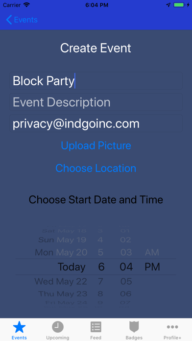 Indgo: Event Finder+Messenger screenshot 2