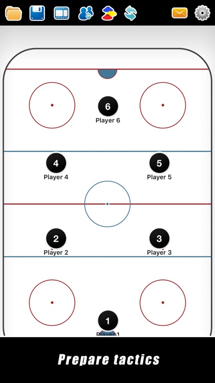 Coach Tactic Board: Hockey