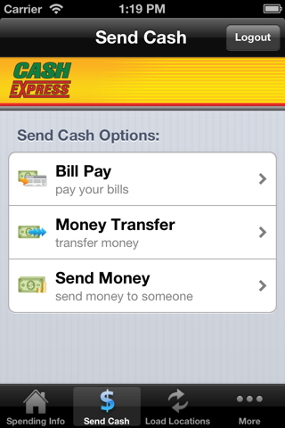 Cash Express Mobile screenshot 3