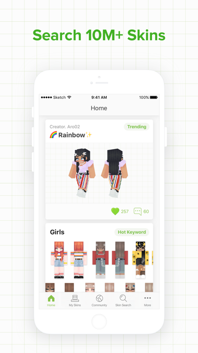 Skinseed Pro For Minecraft By Jason Taylor Ios United States Searchman App Data Information - roblox pfps copy and paste