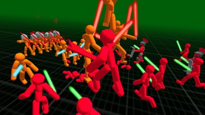 Stickman Neon Battle Simulator screenshot 3