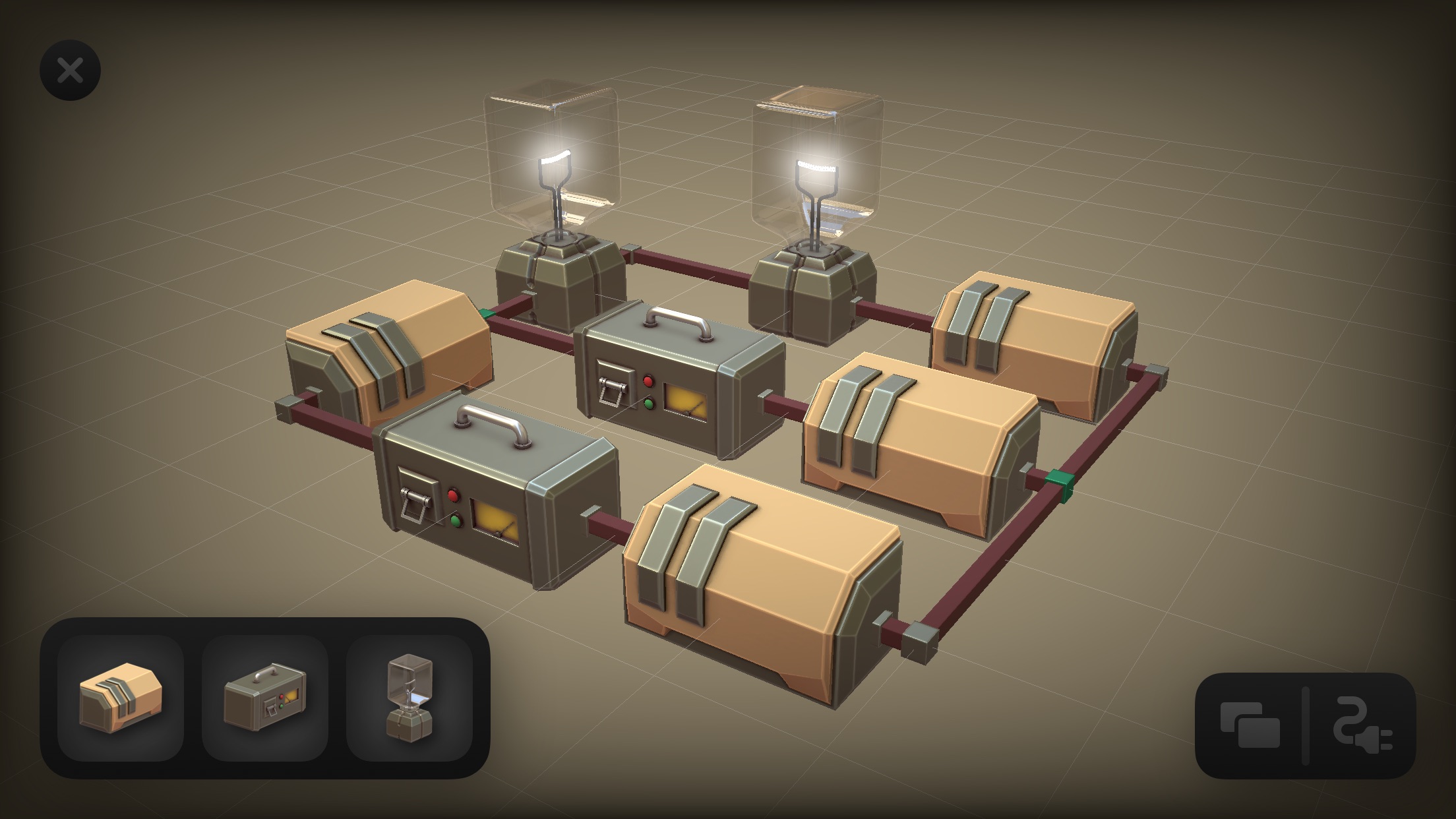 Screenshot do app Circuitry - 3D Circuit Builder