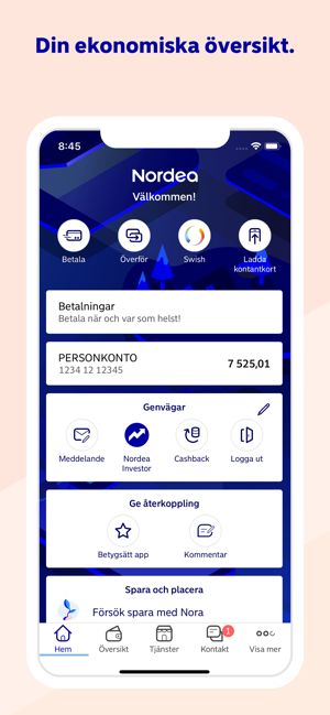 Nordea Mobile Sverige App Storessa