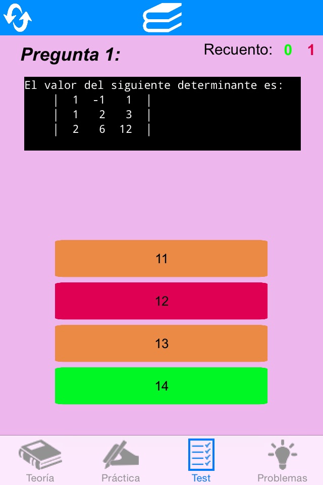 Determinantes screenshot 4