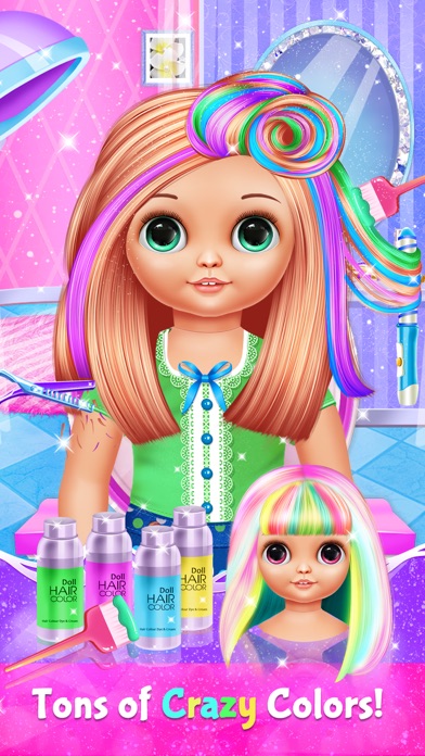 Little Girls Doll Hair Salon screenshot 2