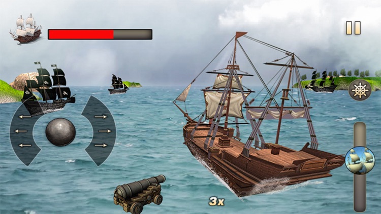 Pirate Ship Battle Plunder 3D screenshot-5