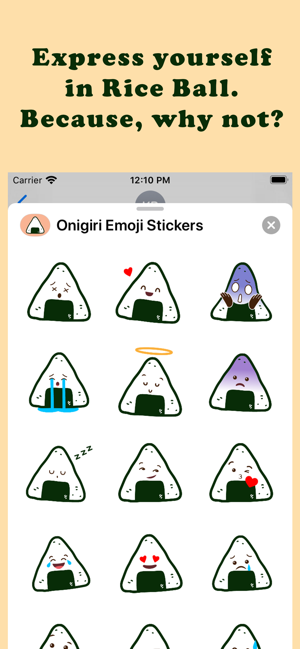 Onigiri Emoji Stickers(圖3)-速報App