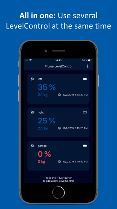 Truma LevelControl screenshot 2