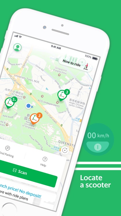 GrabWheels - eScooter sharing