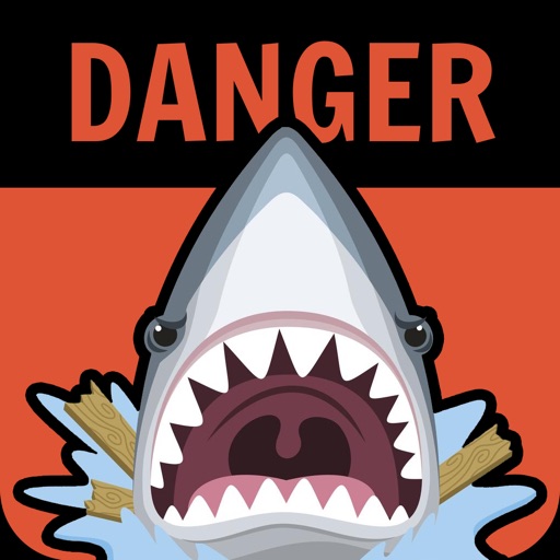 Danger Shark Icon