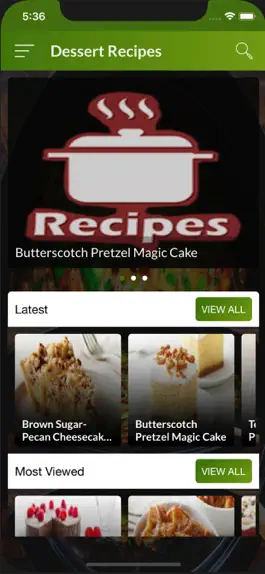 Game screenshot Dessert Recipes Easy mod apk