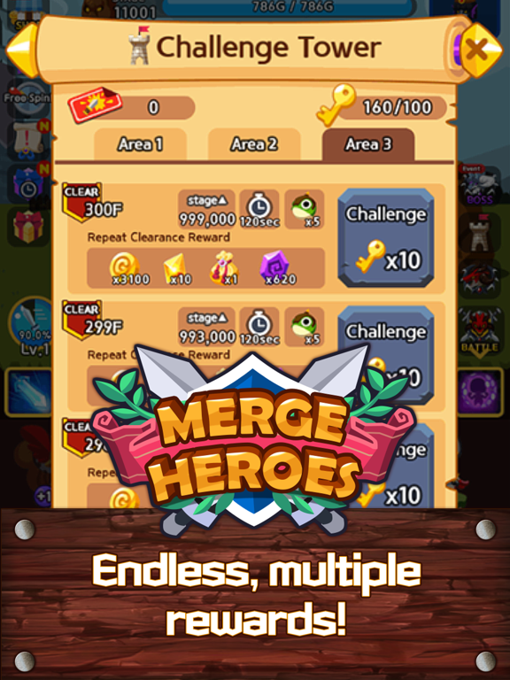 Merge Heroes Frontierのおすすめ画像6