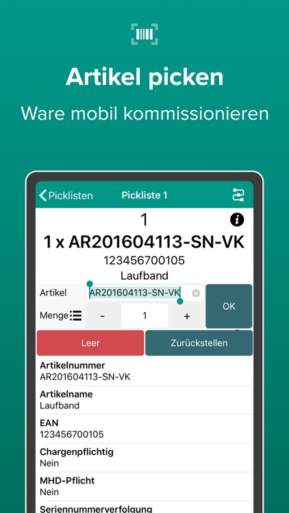 JTL-WMS Mobile 1.5 screenshot-3