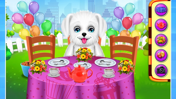 Puppy Surprise Tea Party Game