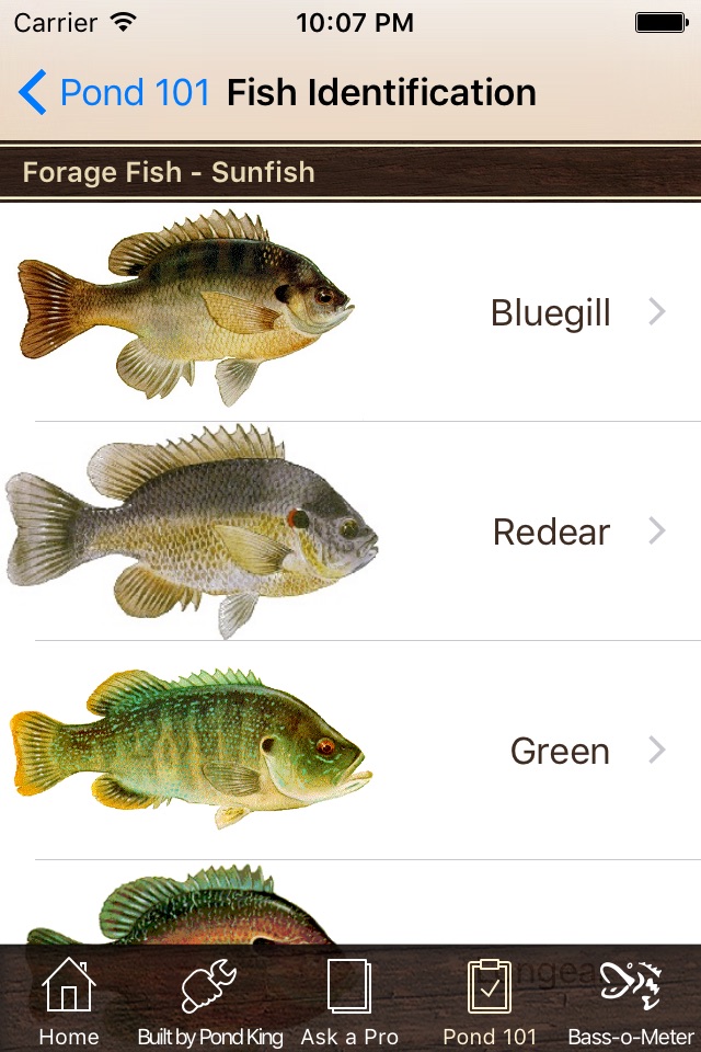 Pond King App screenshot 2