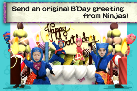 NinjaMe - Happy Dancing eCards screenshot 3