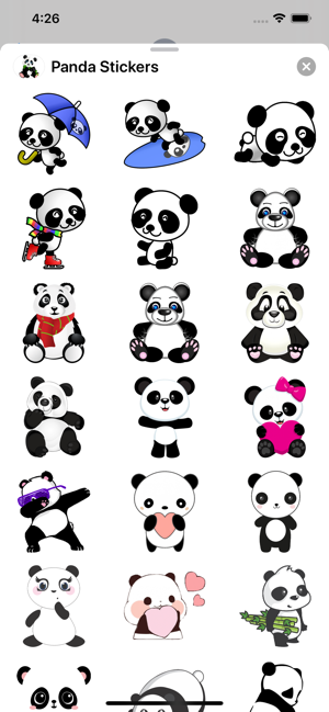 Panda Stickers - Sticker Pack(圖3)-速報App