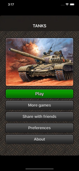 TANKS war game