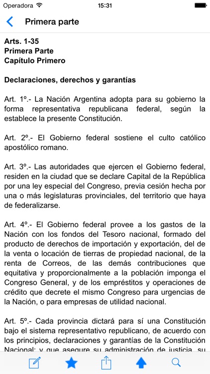 Constitucion Argentina By F E System Apps