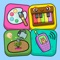 Learning games consists of 6 adorable educational games