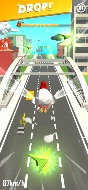 Flying Chicken - Crazy Rush(圖3)-速報App