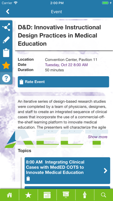 AECT Conventions screenshot 3