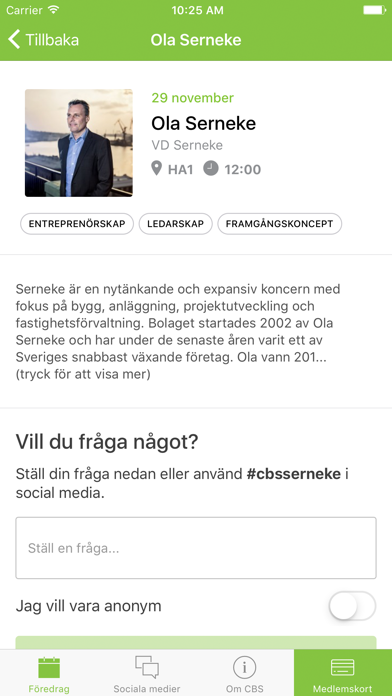How to cancel & delete Chalmers Börssällskap - CBS from iphone & ipad 3