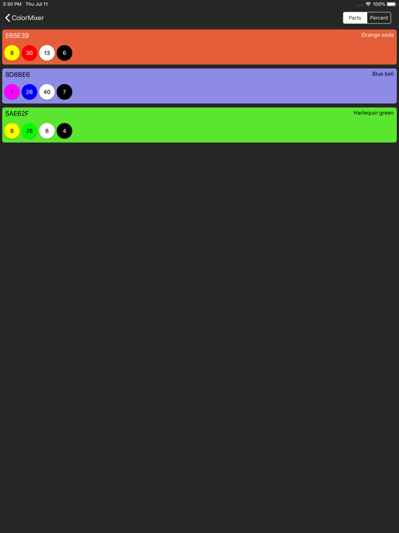 ColorMixer Mix Unmix & Convert screenshot 4
