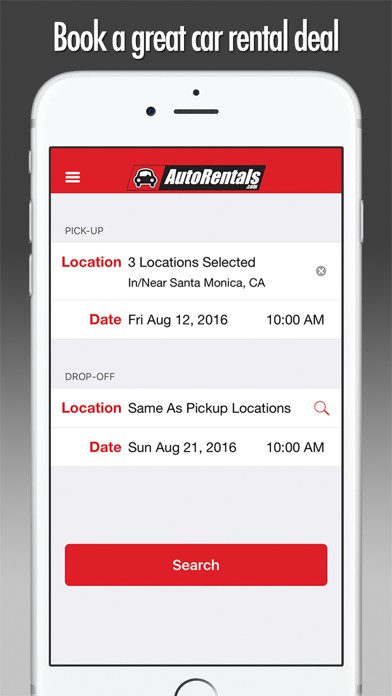 Car Rentals - AutoRentals.com screenshot