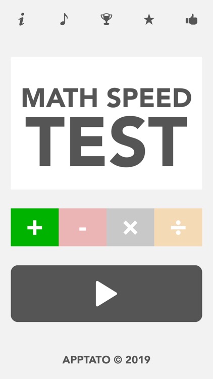 Math Speed Test (Full Version)