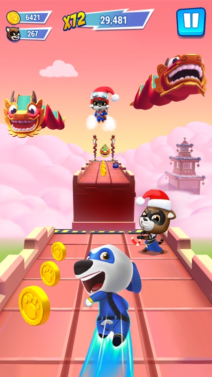 Talking Tom Hero Dash Run Game screenshot-4