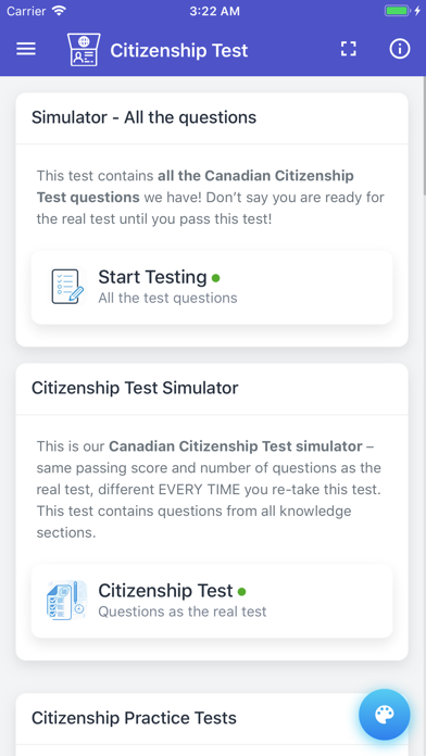 Canadian Citizenship Test Prep screenshot 2