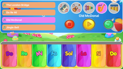 Candy Piano - Play & Learn screenshot 2