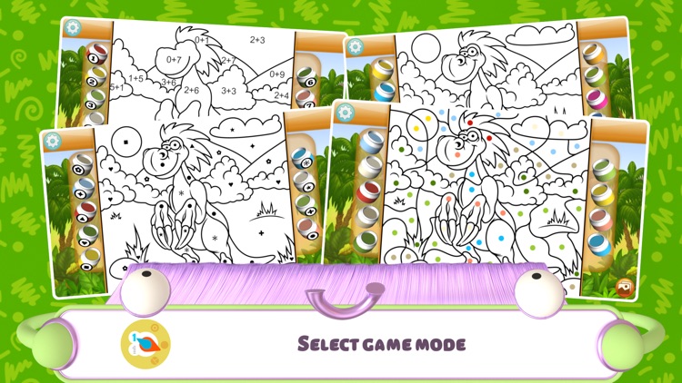 Paint by Numbers - Dinosaurs screenshot-1