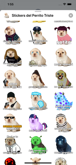 Stickers del Perrito Triste(圖4)-速報App