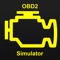 The app is full functional OBD2 ELM327 WiFi simulator