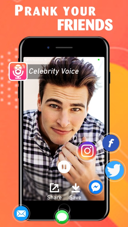 Celebrity Voice Changer + App screenshot-4