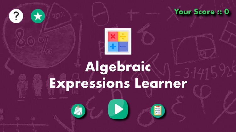 Algebraic  Expressions Learner