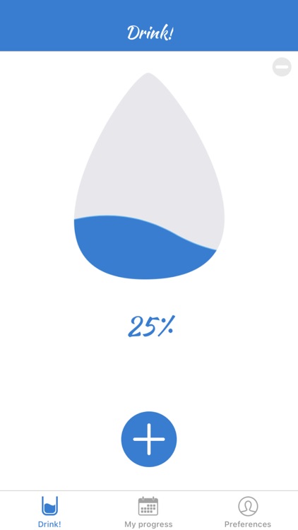 Drinking water reminder