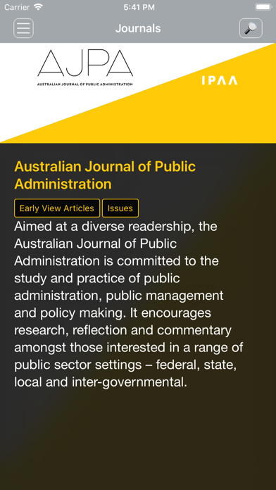 How to cancel & delete Australian Journal of Public Administration from iphone & ipad 2