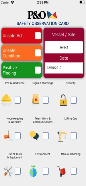 P&O Safety Observation Card(圖1)-速報App