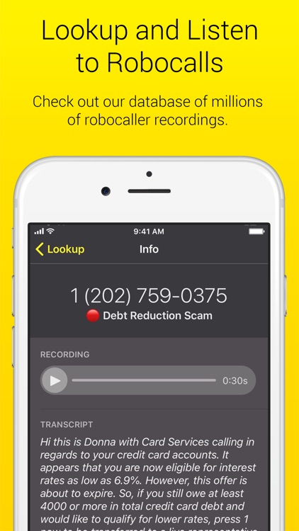 Nomorobo Robocall Blocking screenshot-5