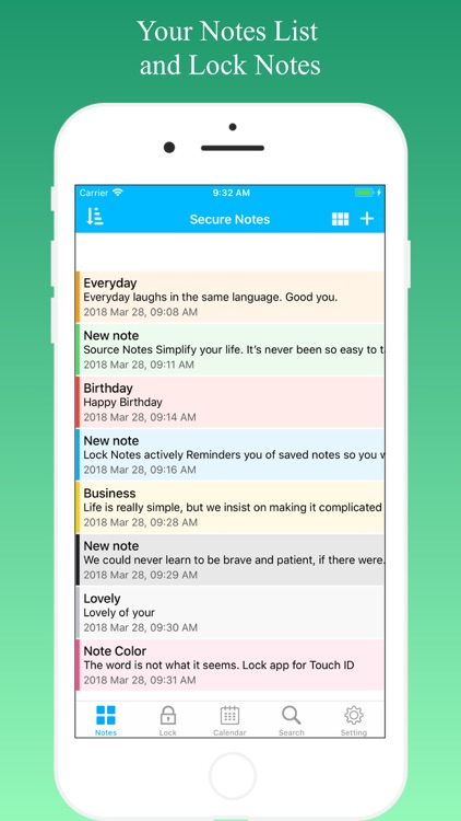 Lock Notes - Sticky Notes screenshot-3